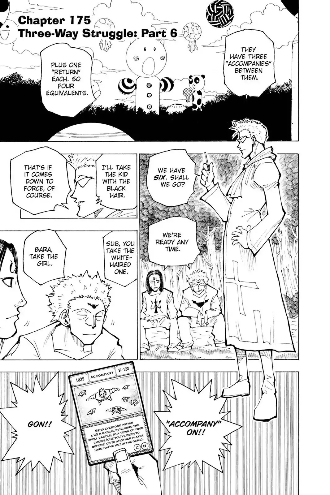 Read Hunter X Hunter Chapter 175 - Three-Way Struggle: Part 6 Online