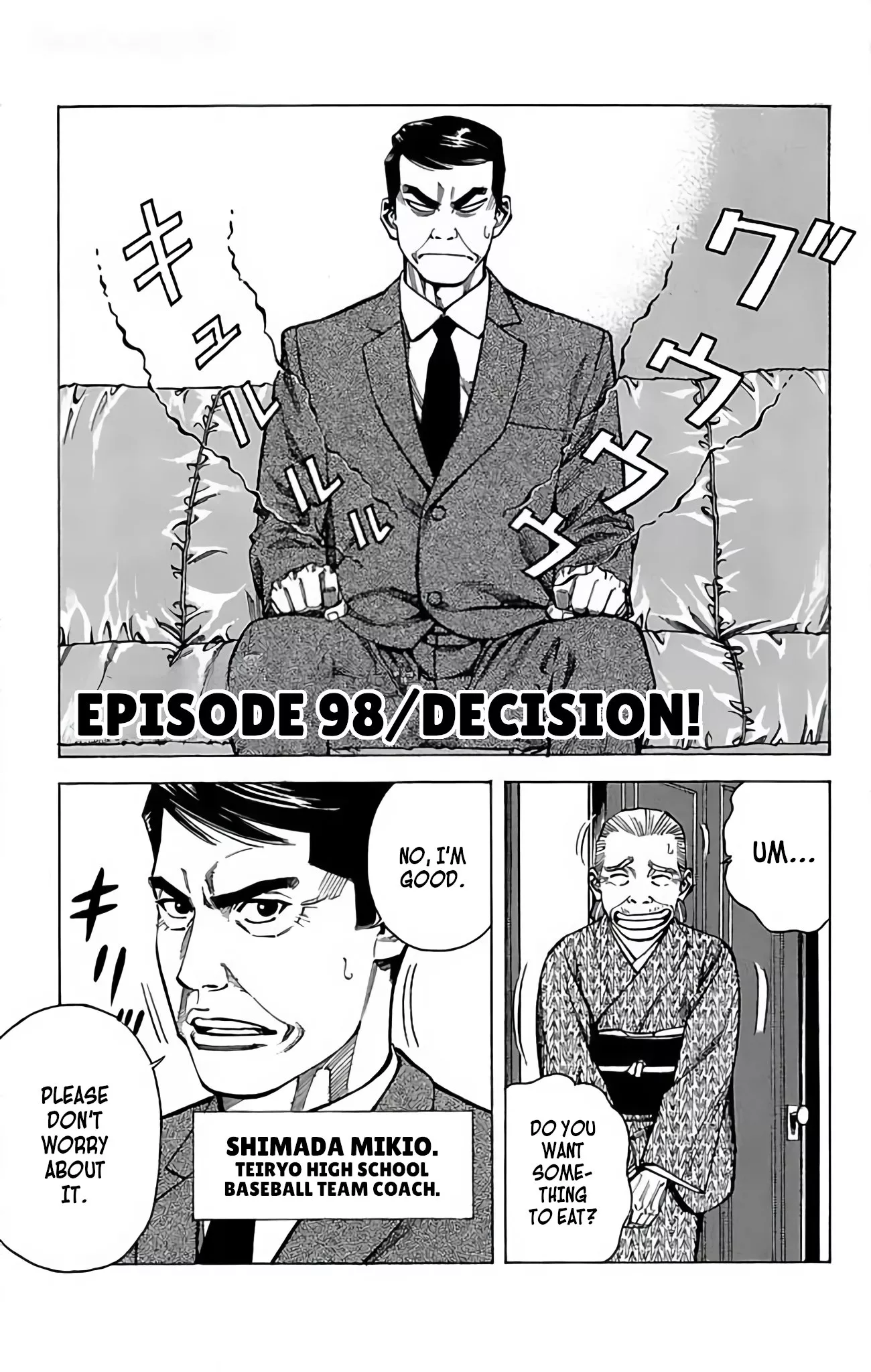 Read GO ANd GO Chapter 98 - DECISION! Online