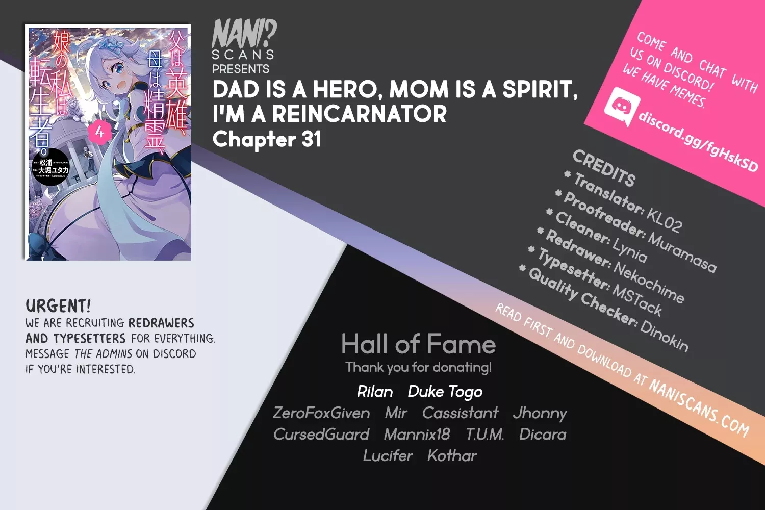 Read Dad is a Hero, Mom is a Spirit, I’m a Reincarnator Chapter 31 Online