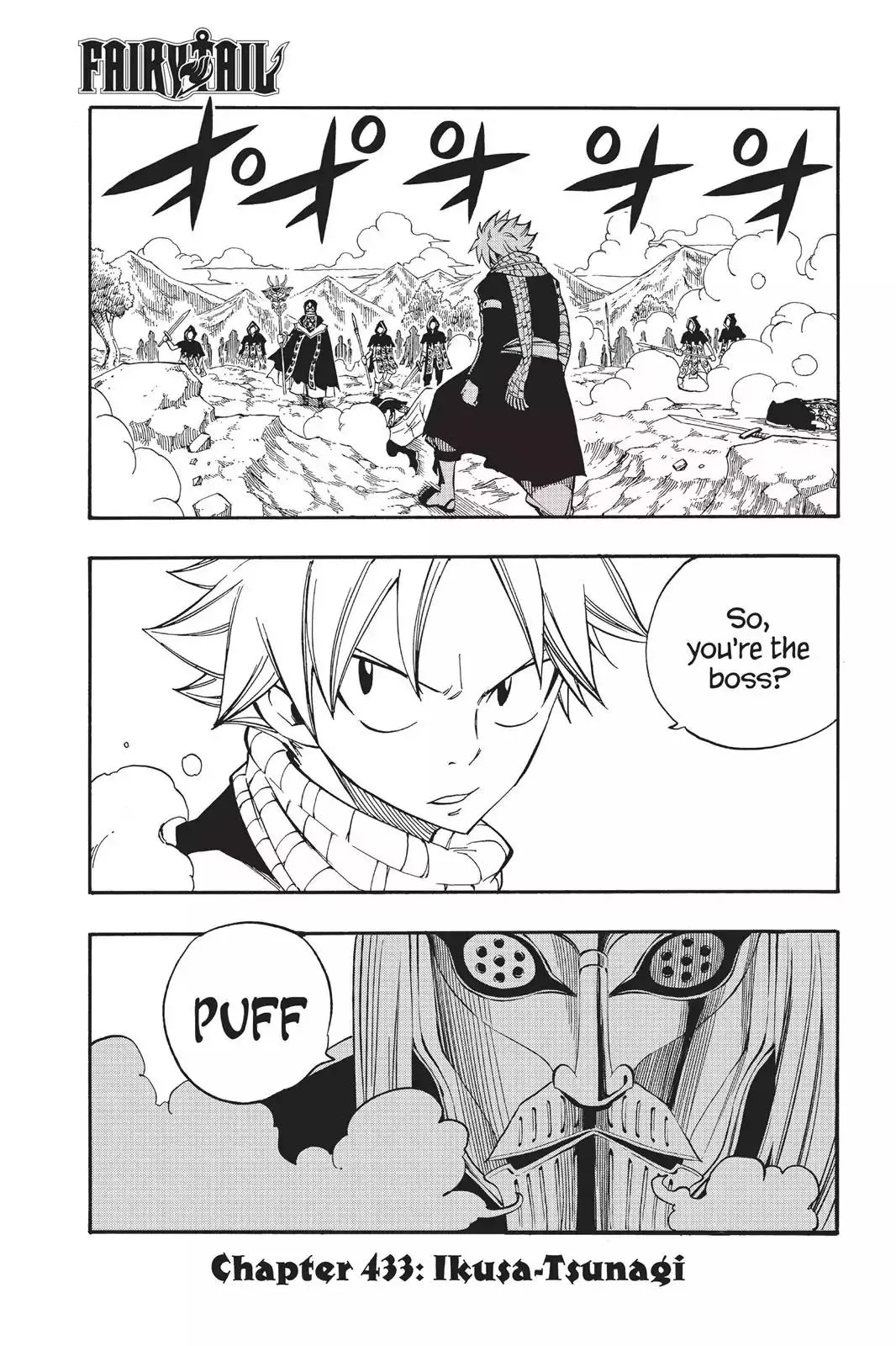 Read Fairy Tail Chapter 433 - Ikusa-Tsunagi Online