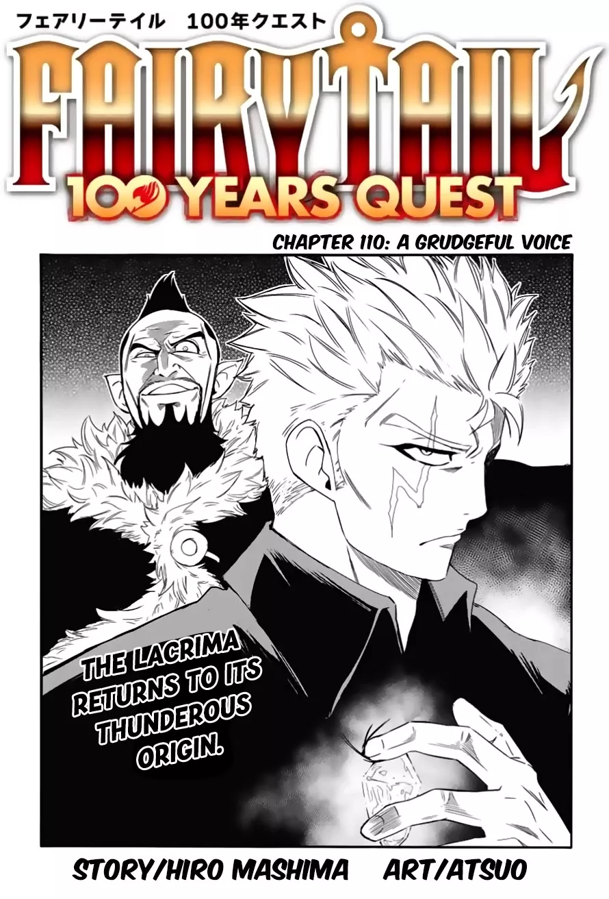 Read Fairy Tail: 100 Years Quest Chapter 110 - A Grudgeful Voice Online