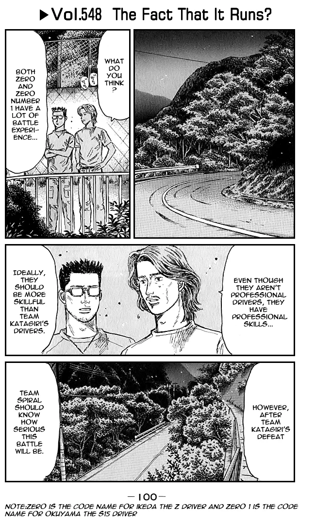 Read Initial D Chapter 549 Online