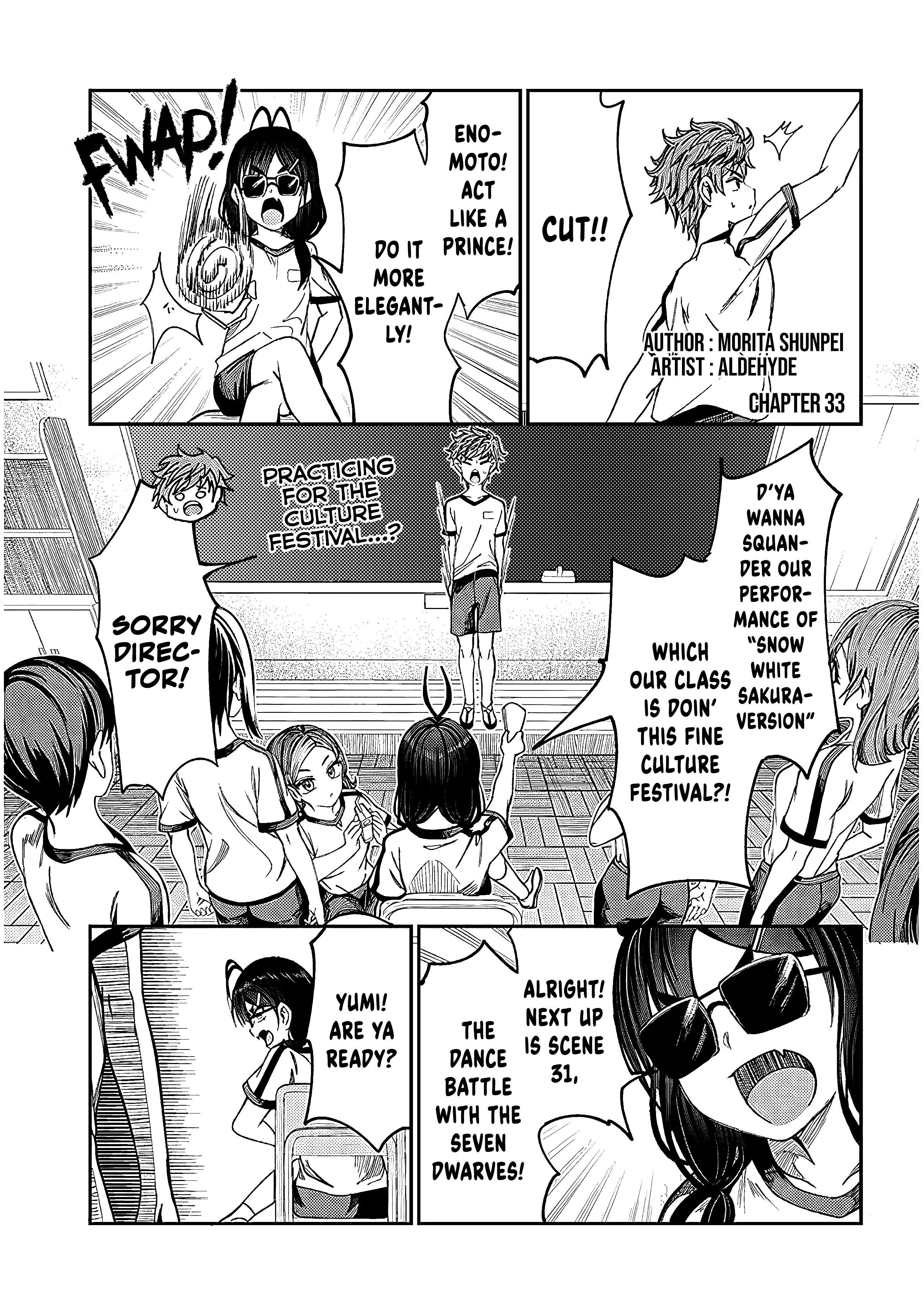 Read Kimi wa Yakamashi Tojite yo Kuchi wo! Chapter 33 Online