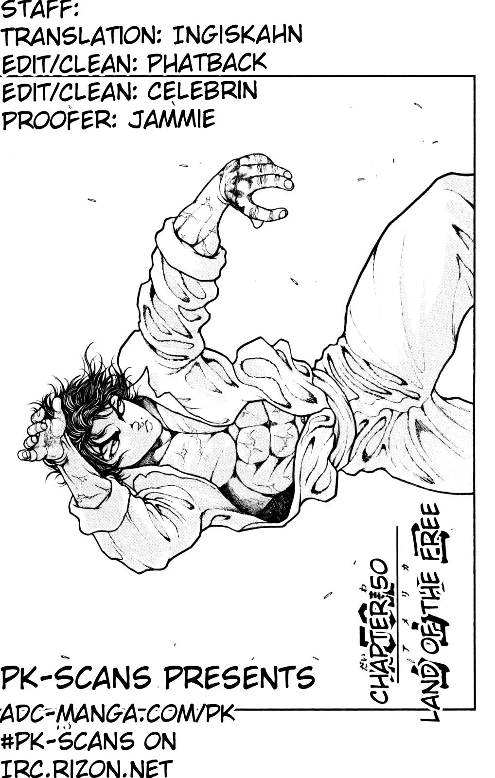 Read Hanma Baki Chapter 50 - The Land of Liberty Online
