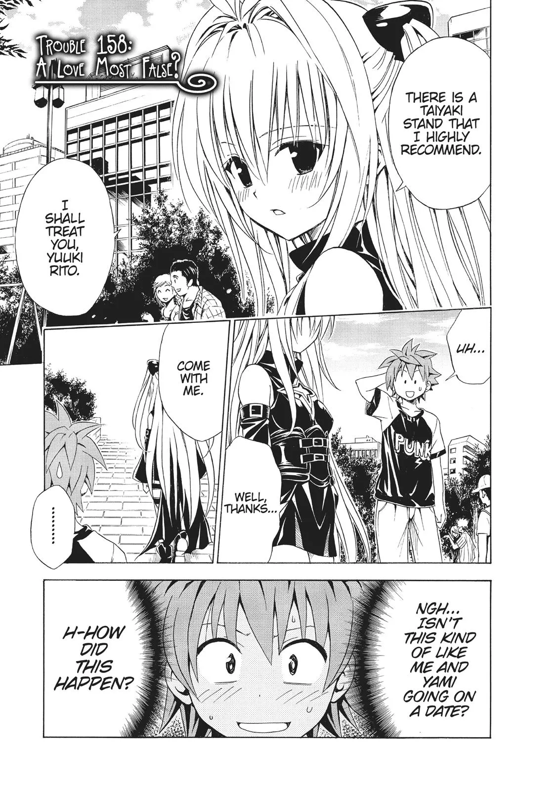Read To Love Ru Chapter 158 Online