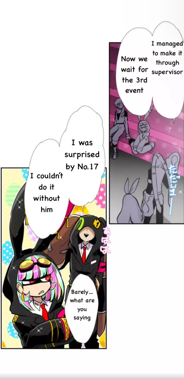 Read Nanbaka Chapter 375 - Event 2 Rampaging Kusudama Splitting Game! Conclusion Online