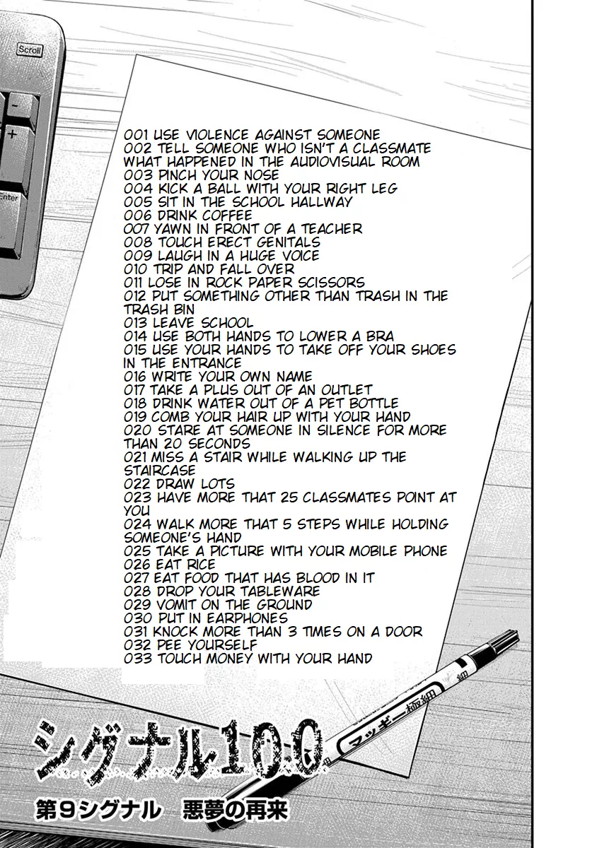 Read Signal 100 Chapter 9 Online