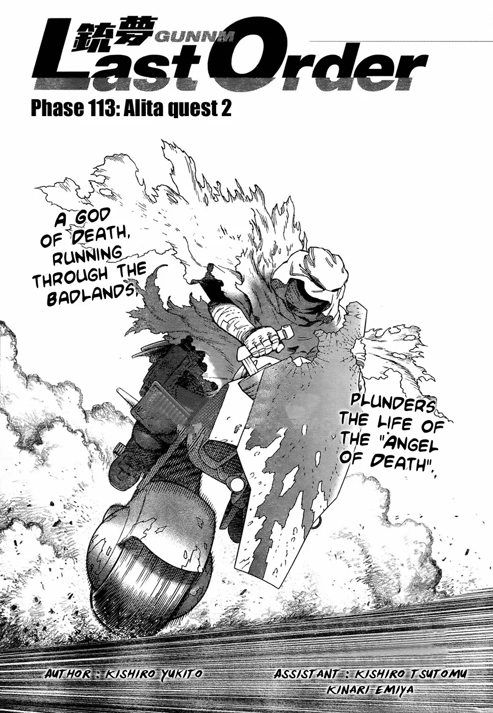 Read Battle Angel Alita: Last Order Chapter 108 - Alita's Quest II Online