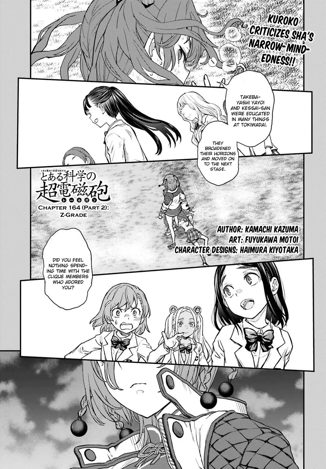Read To Aru Kagaku no Railgun Chapter 164.2 - Z-Grade Online