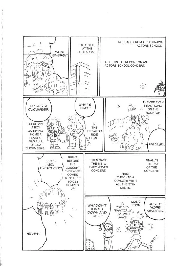 Read Hajikete B.B. Chapter 3.6 - Message from the Okinawa Actors School Online