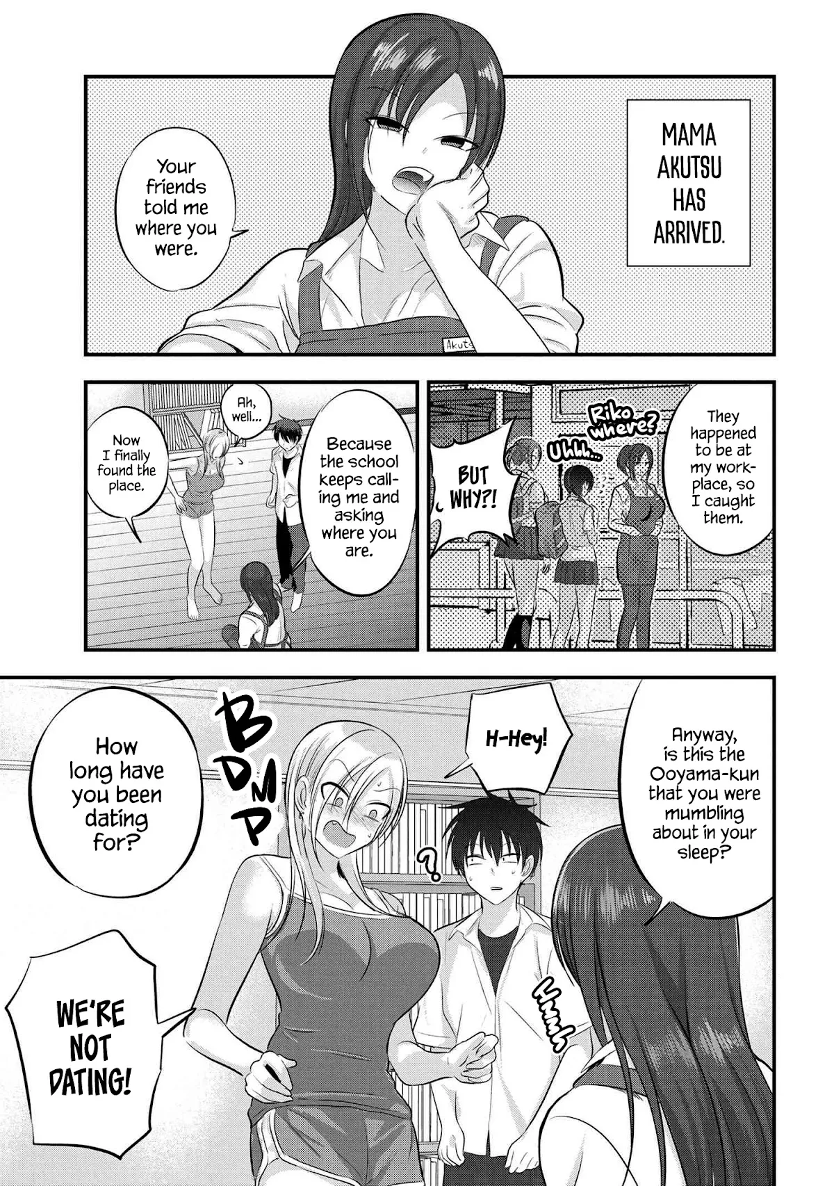 Read Please Go Home, Akutsu-san! Chapter 101 Online