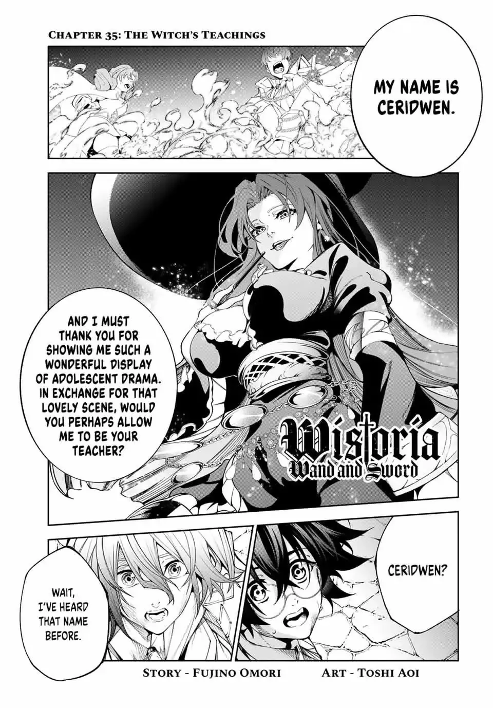 Read Wistoria: Wand and Sword Chapter 35 - The Witch's Teachings Online