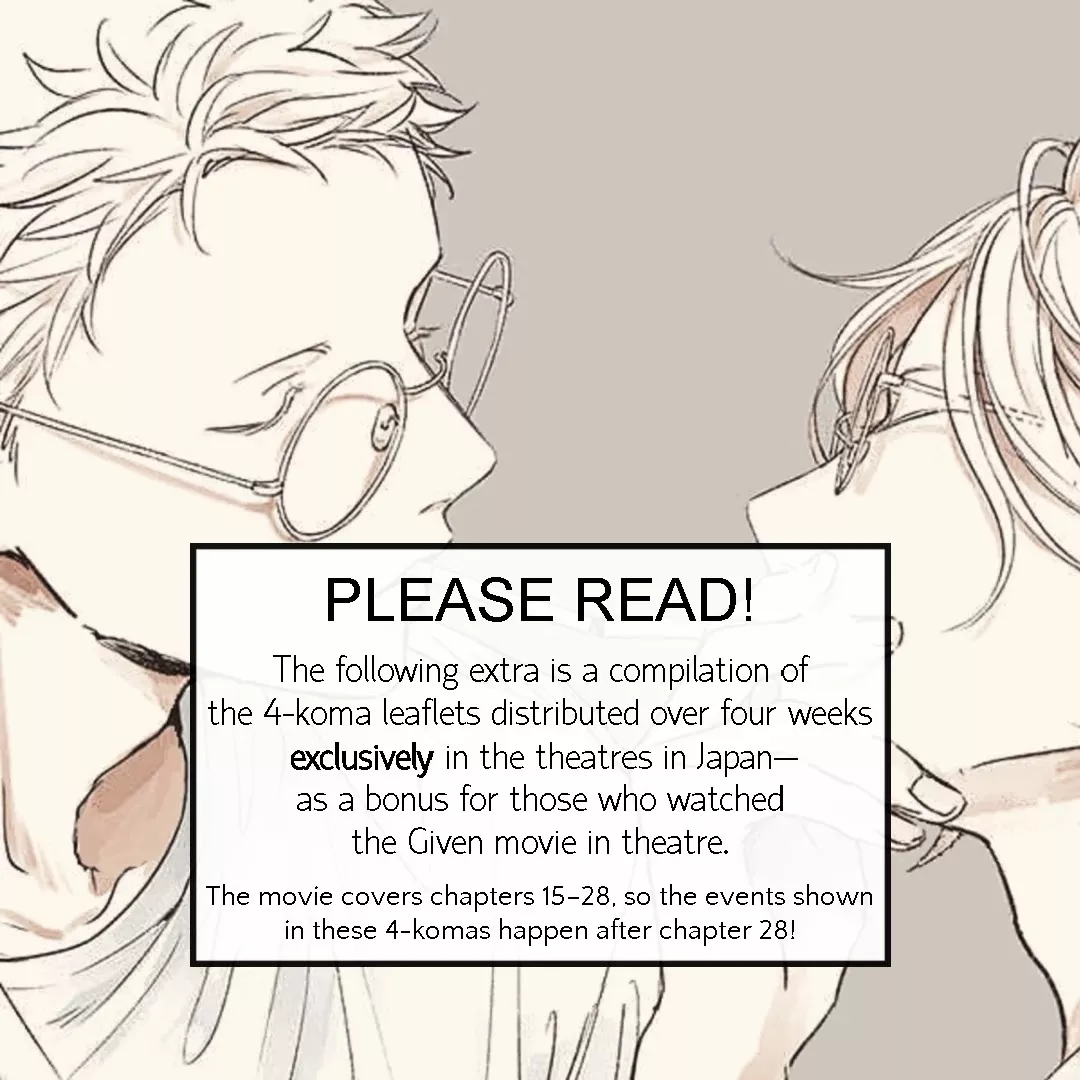 Read Given Chapter 36.9 - Movie bonus Online