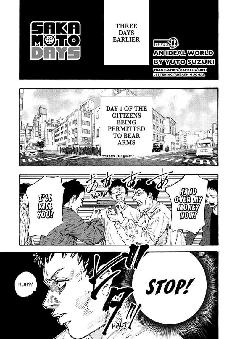 Read Sakamoto Days Chapter 209 Online