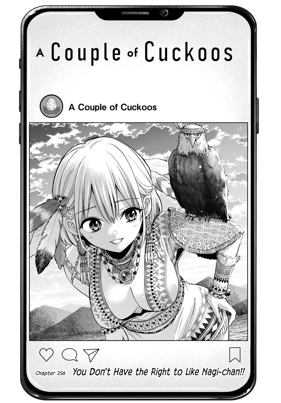 Read The Cuckoo’s Fiancee Chapter 256 - You Don’t Have the Right to Like Nagi-chan!! Online