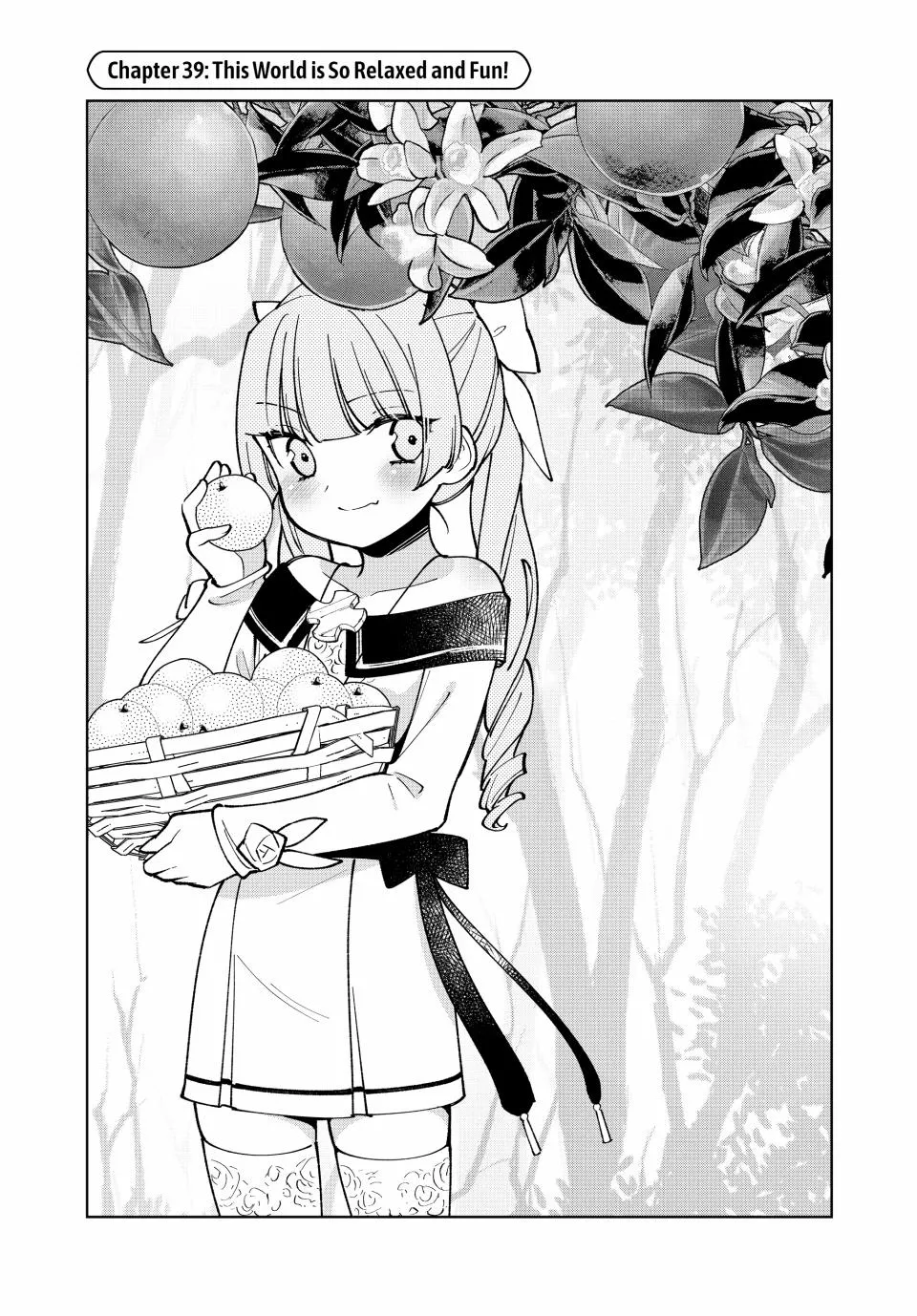 Read Tensei Daiseijo no Isekai Nonbiri Kikou Chapter 39 Online