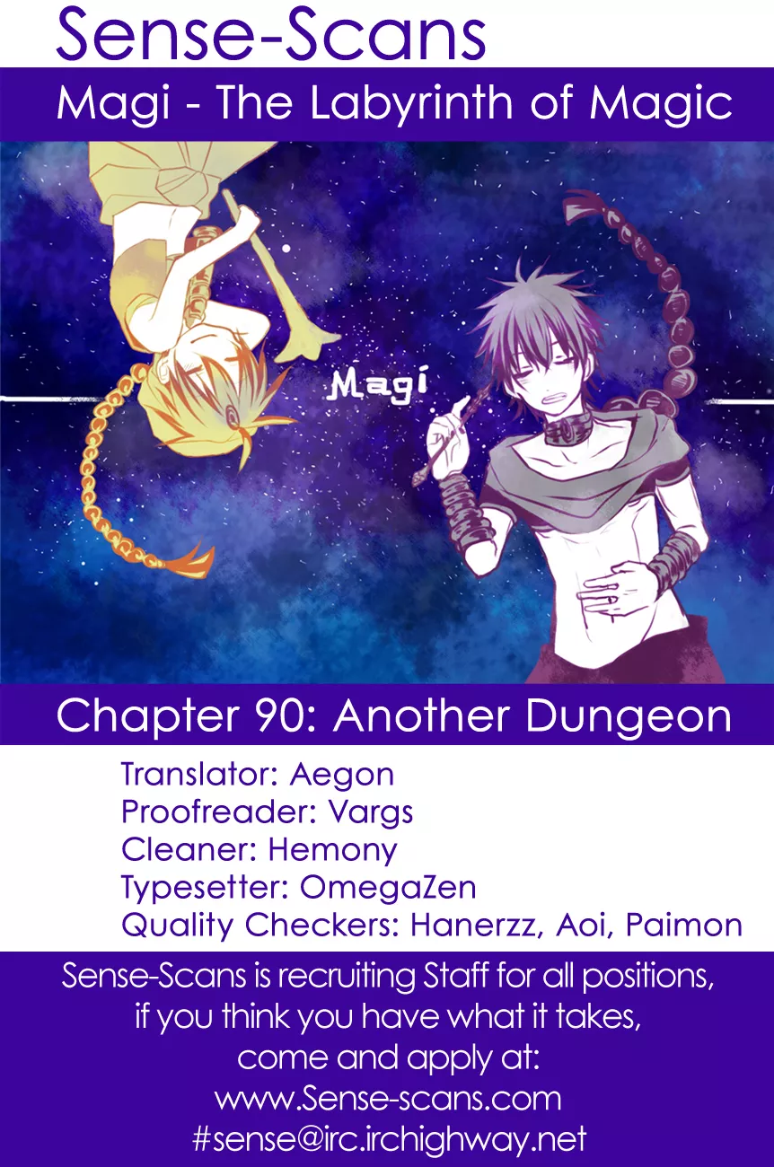 Read Magi – Labyrinth of Magic Chapter 90 - Another Dungeon Online