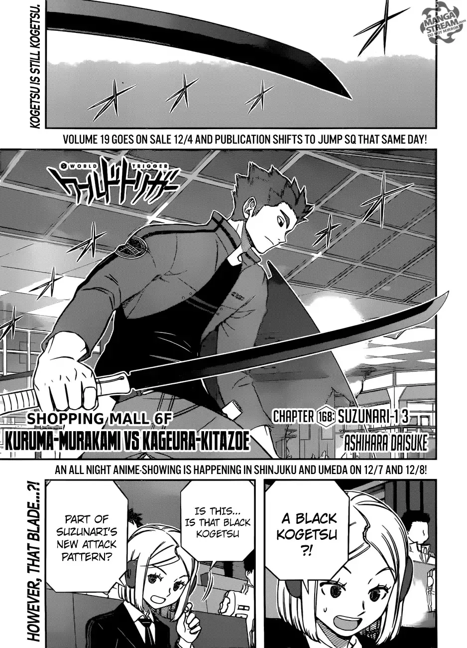 Read World Trigger Chapter 168 - Suzunari-1 3 Online