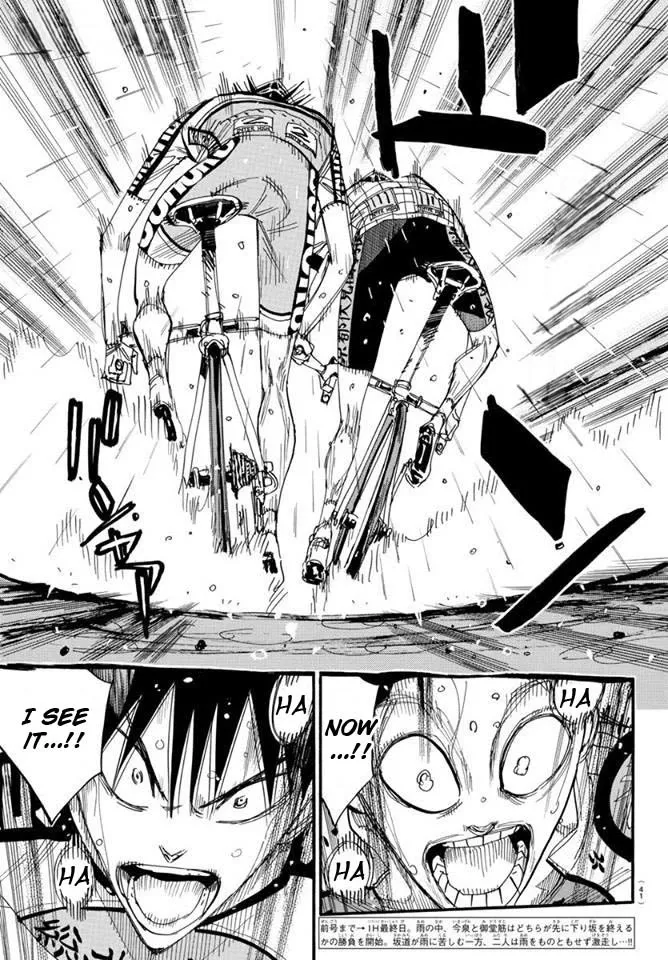 Read Yowamushi Pedal Chapter 507 - Water-gate Dive!! Online