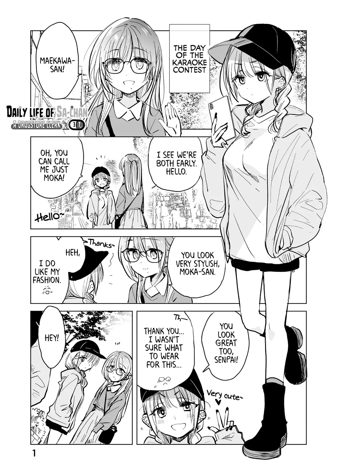 Read Daily Life of Sa-chan, a Drugstore Clerk Chapter 37 Online