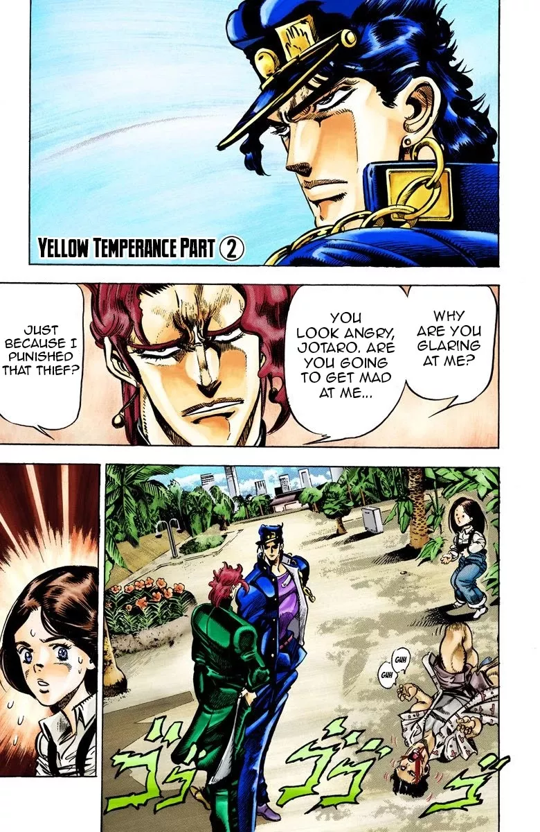 Read JoJo’s Bizarre Adventure Part 3: Stardust Crusaders Chapter 24 - Yellow Temperance Part 2 Online