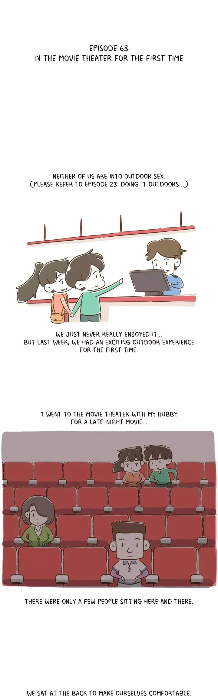 Read How Far Have You Gone? Chapter 63 - In the Movie Theater for the First Time Online