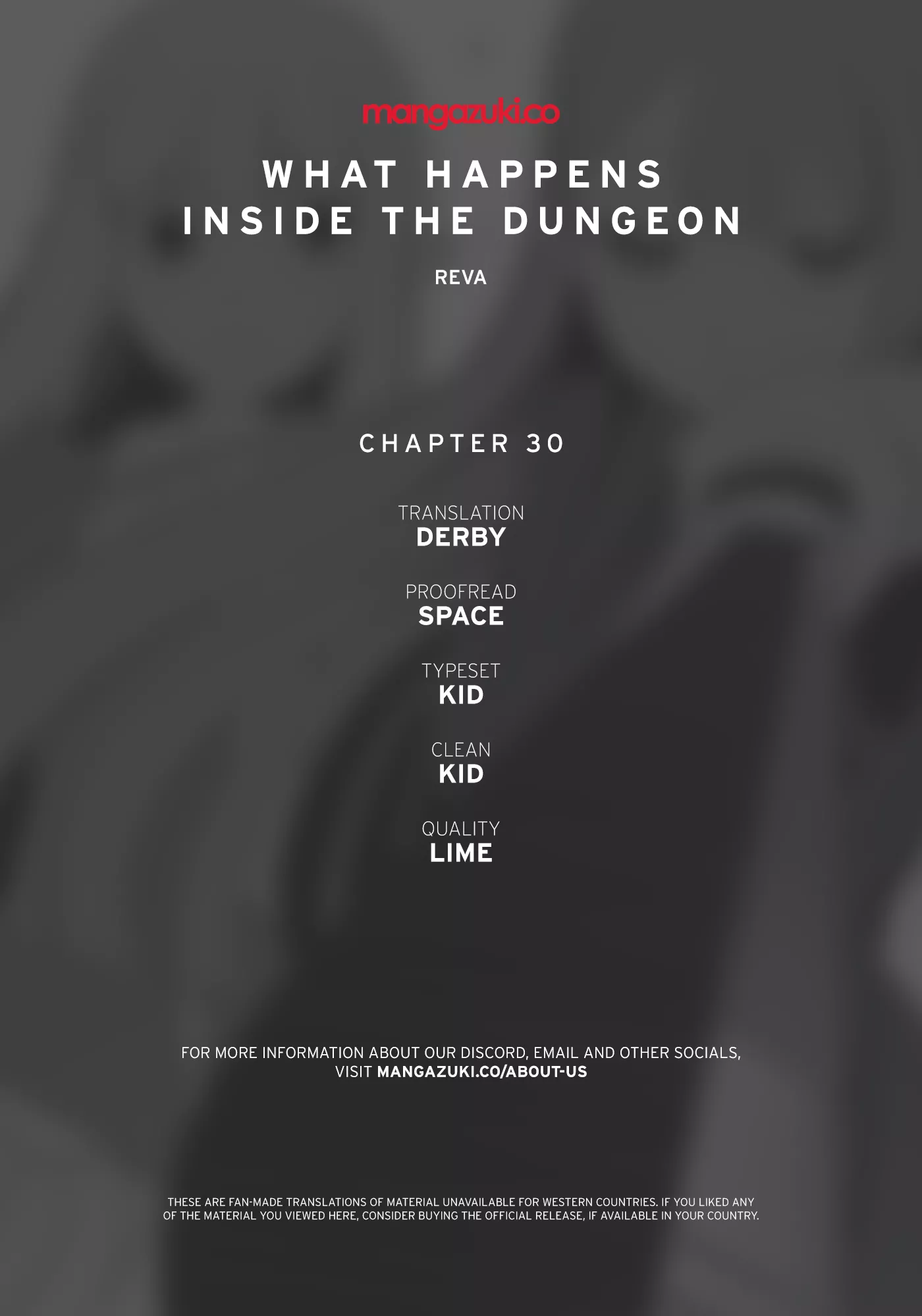 Read What Happens Inside the Dungeon Chapter 30 Online