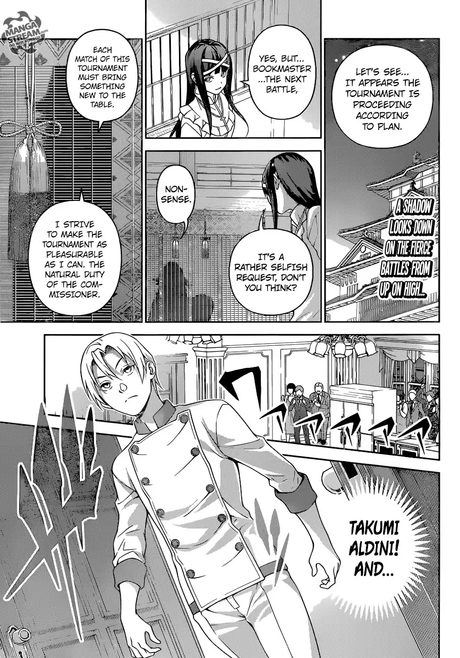 Read Shokugeki no Soma Chapter 297 - An Ecliptic Half-moon Online