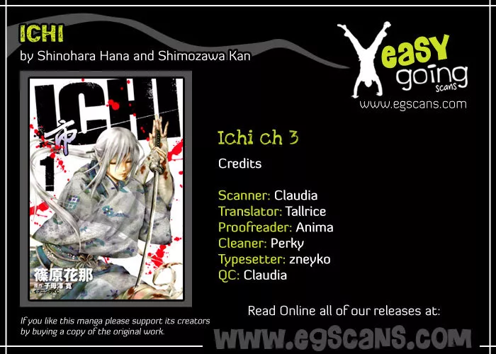 Read Ichi Chapter 3 - The Twisted Soul (1) Online