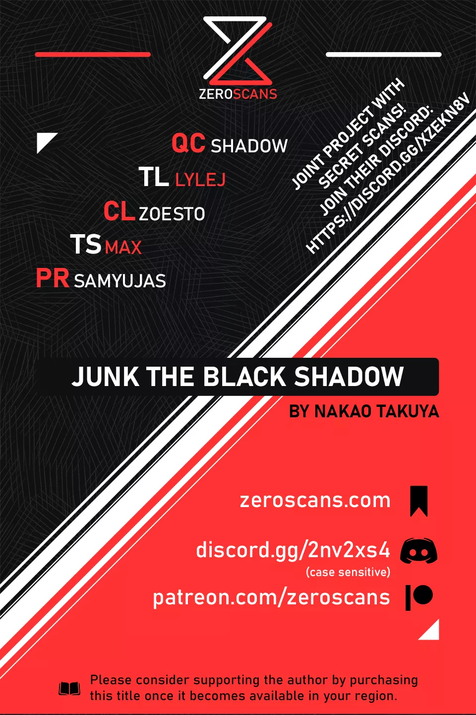 Read Junk the Black Shadow Chapter 34 - The Power of the Paladins! Online