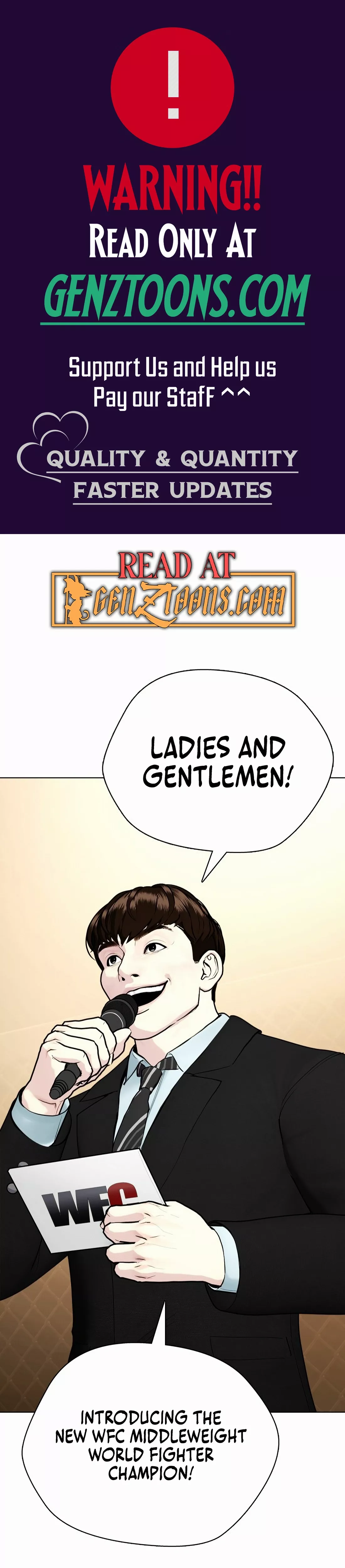 Read The Outcast is a Fighter Chapter 96 Online