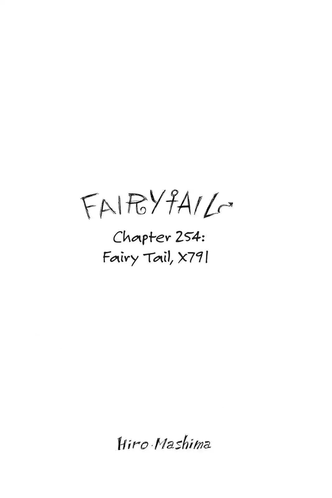 Read Fairy Tail Chapter 254 - Fairy Tail, X791 Online