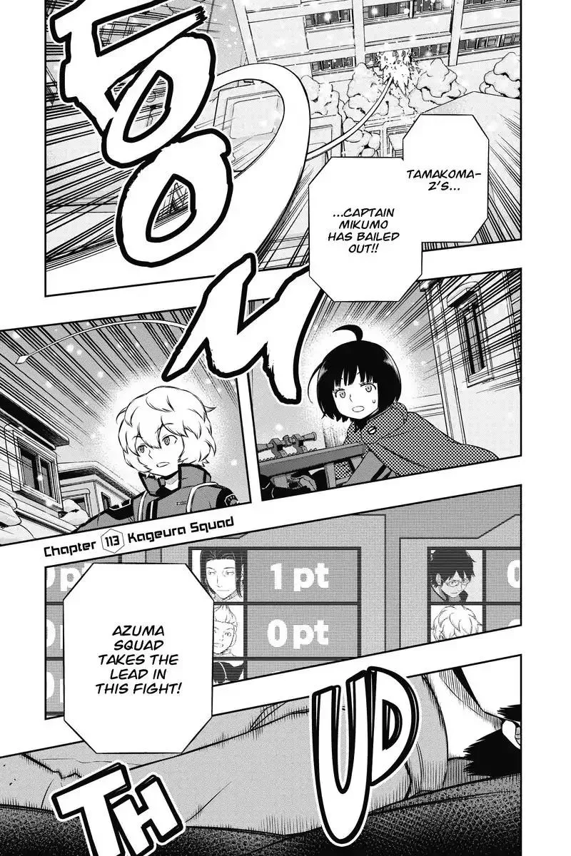 Read World Trigger Chapter 113 - Kageura Squad Online