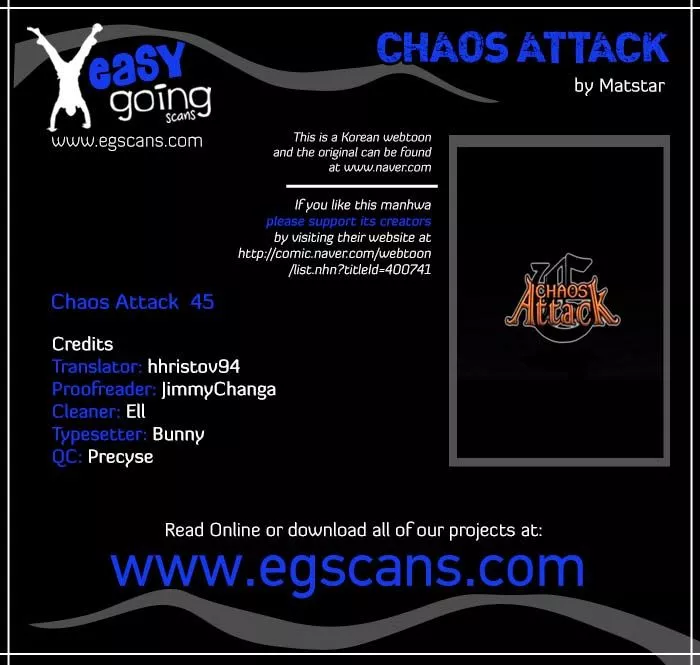 Read Chaos Attack Chapter 45 Online