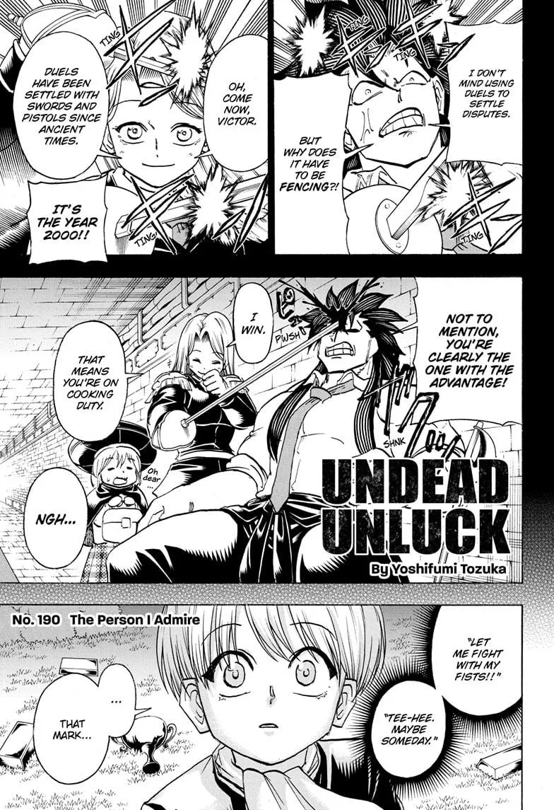 Read Undead + Unluck Chapter 190 Online