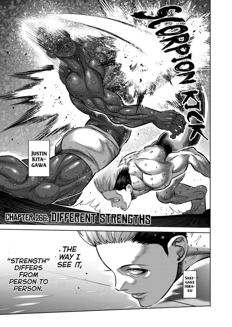 Read Kengan Omega Chapter 266 Online