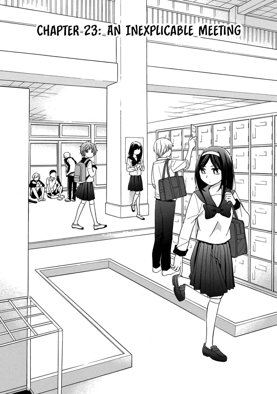 Read Hanazono-kun to Kazoe-san no Fukakai na Houkago Chapter 23 - An Inexplicable Meeting Online