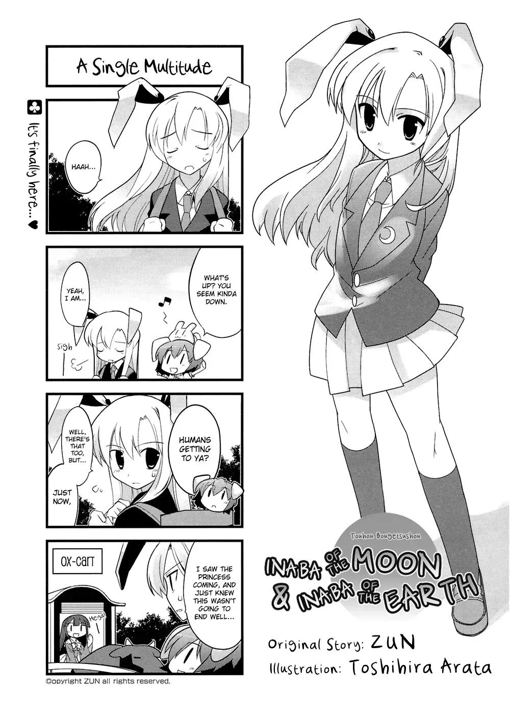 Read Touhou Bougetsushou: Tsuki no Inaba to Chijou no Inaba Chapter 5 Online