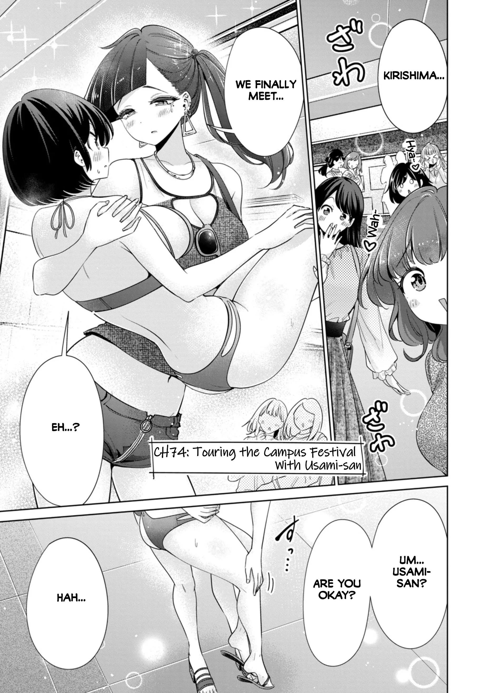 Read Tada de wa Dakaremasen Chapter 74 - Touring the Campus Festival with Usami-san Online