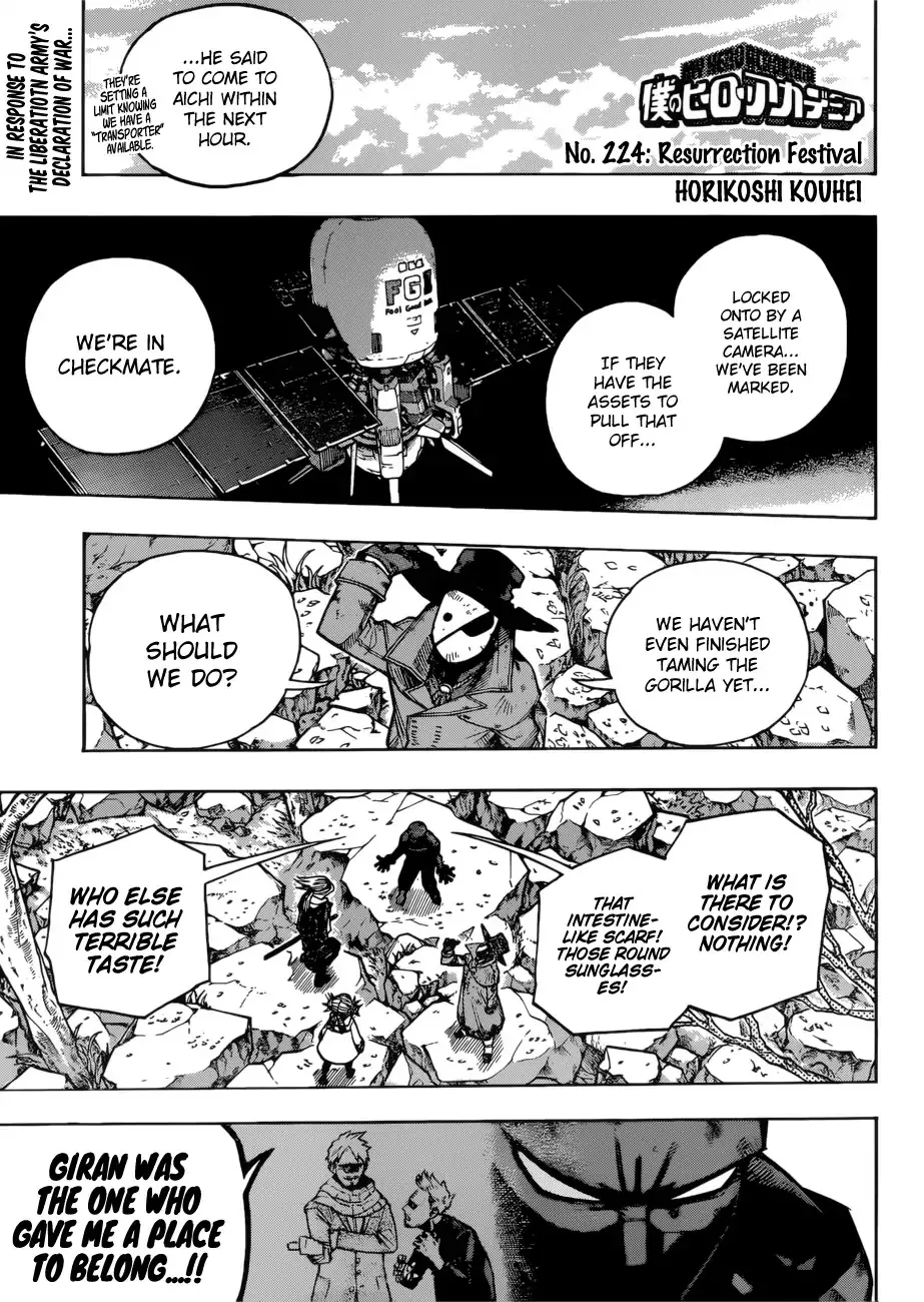 Read Boku no Hero Academia Chapter 224 - Resurrection Festival Online