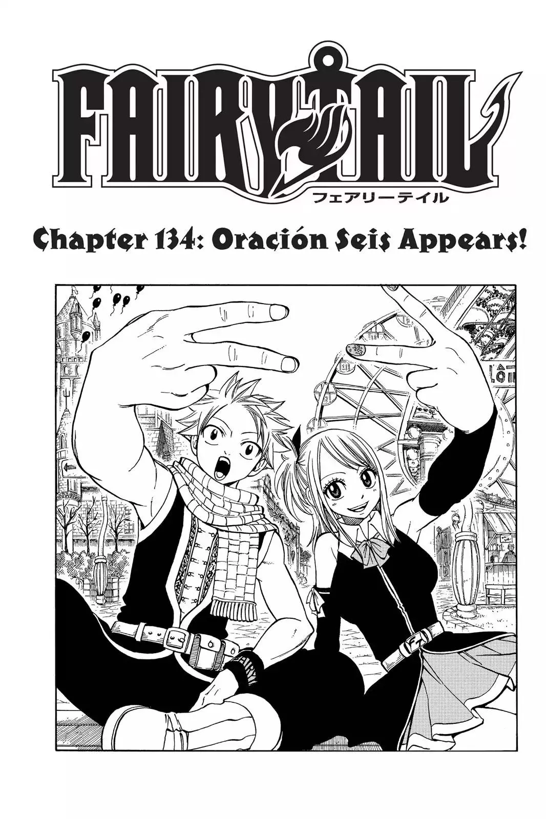 Read Fairy Tail Chapter 134 - Oración Seis Appears! Online