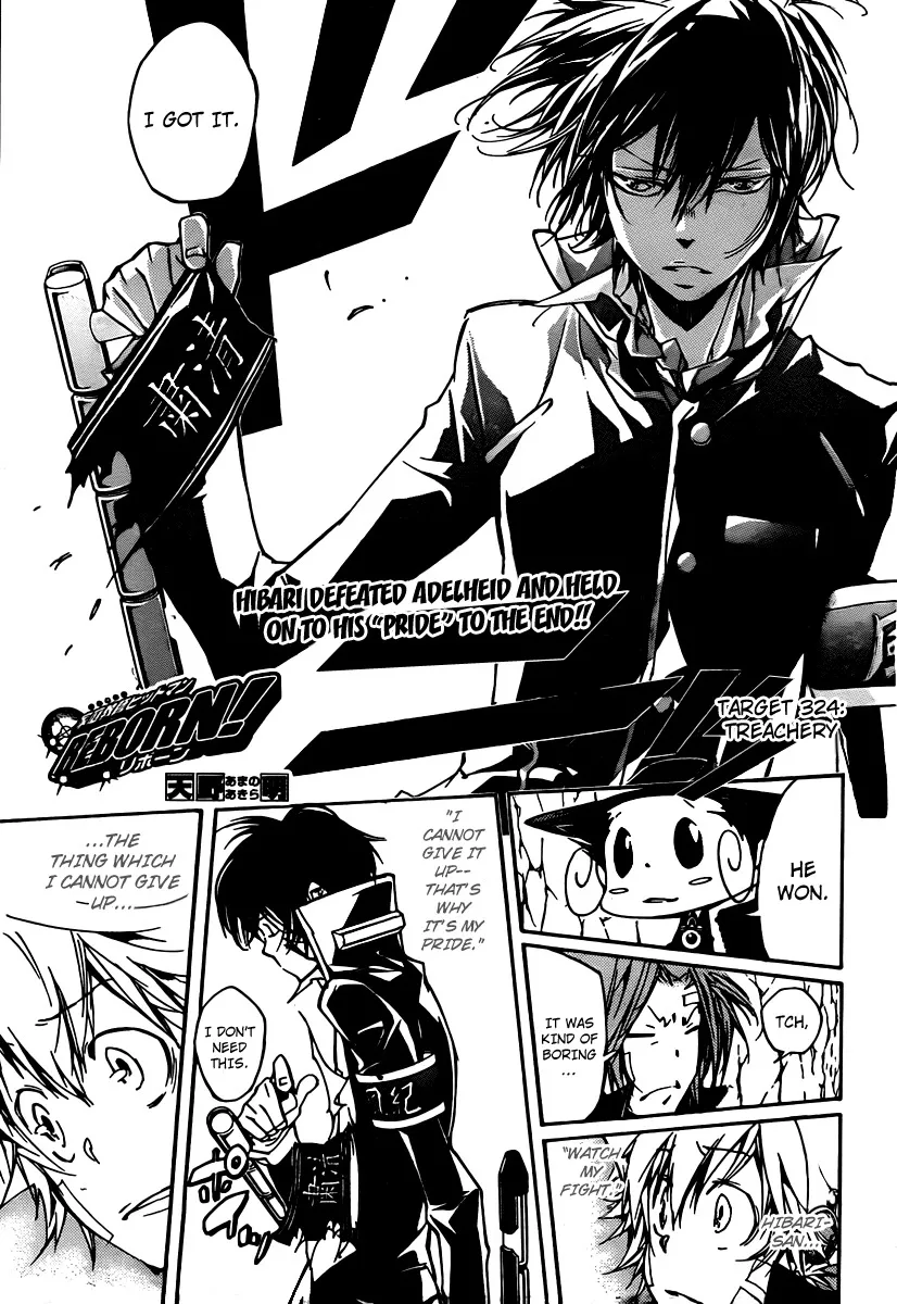 Read Katekyou Hitman Reborn! Chapter 324 - Treachary Online