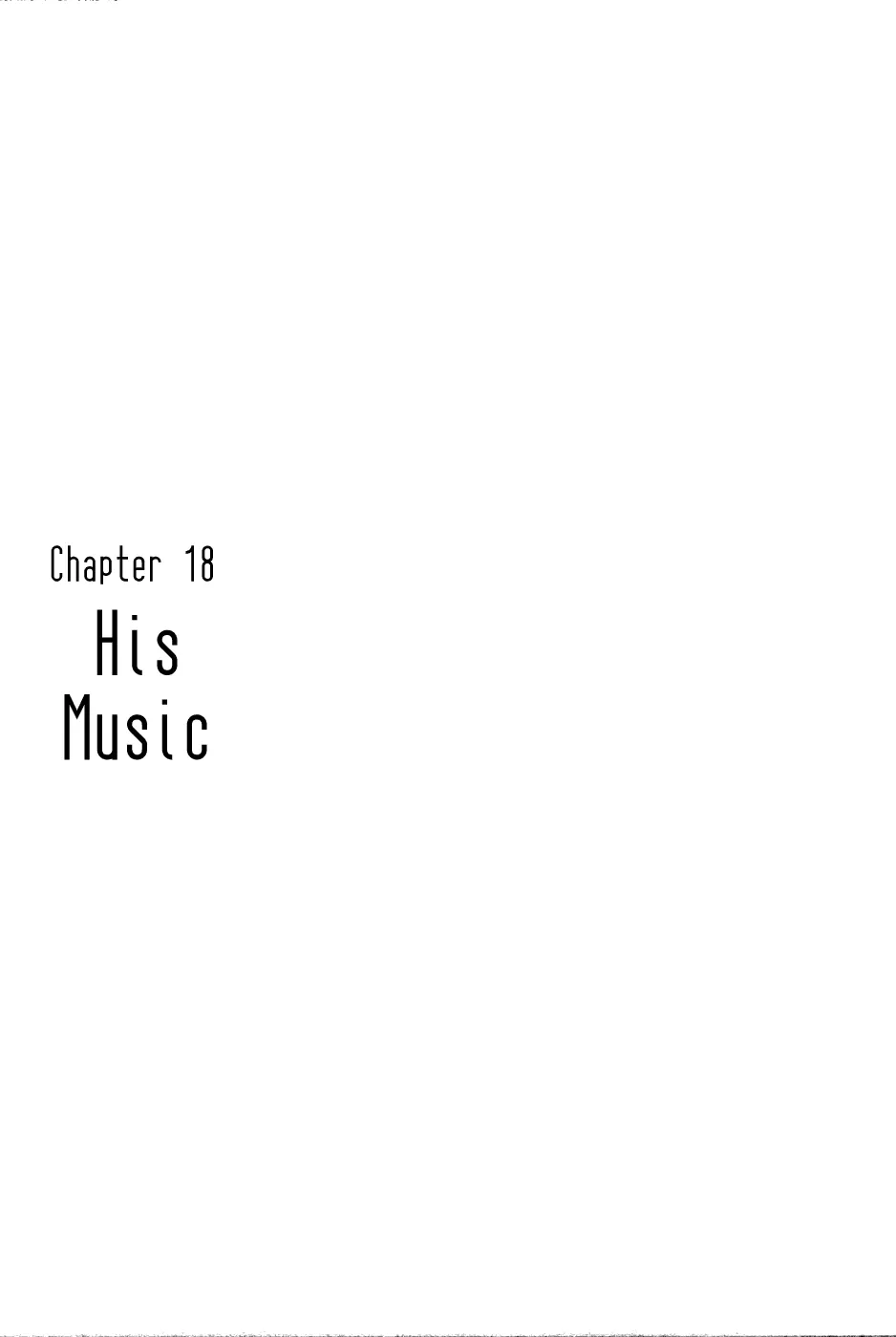 Read Gunjou Gakusha Chapter 18 - His Music Online