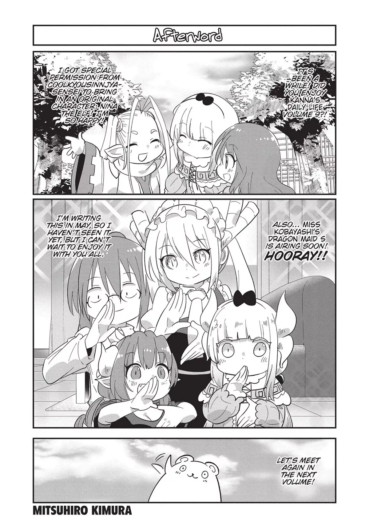 Read Kobayashi-san Chi no Maid Dragon: Kanna no Nichijou Chapter 87.5 Online