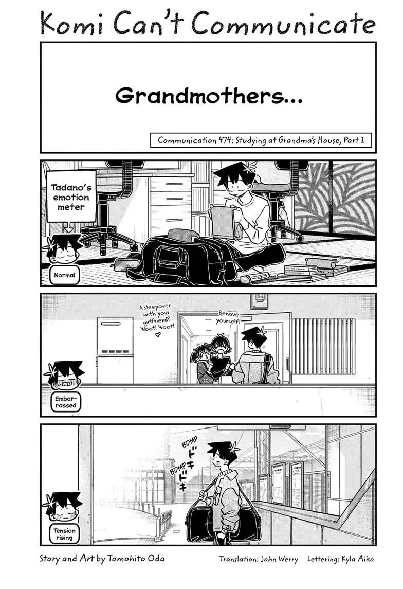 Read Komi-san wa Komyushou Desu Chapter 474 Online