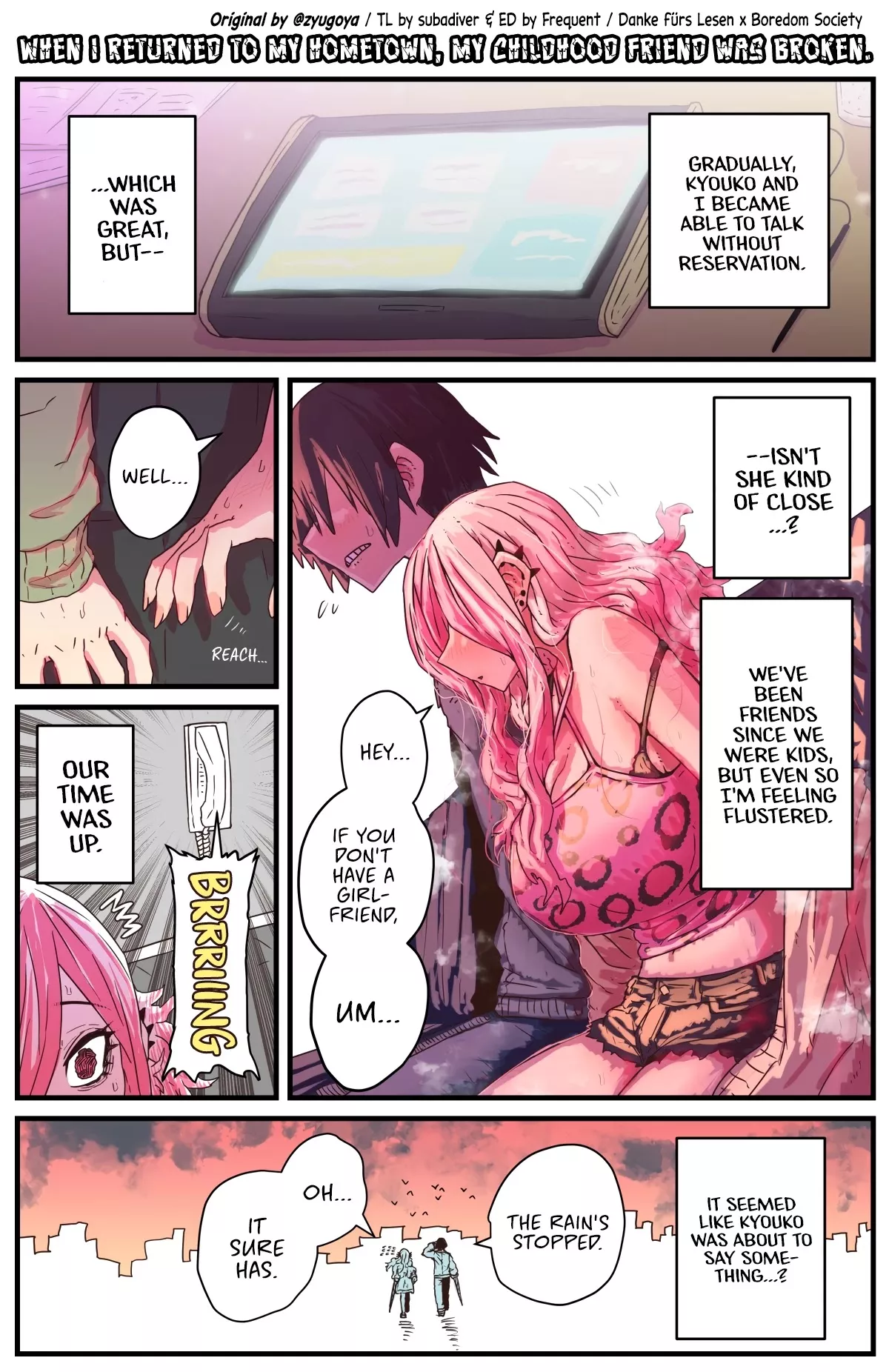 Read When I Returned to My Hometown, My Childhood Friend was Broken Chapter 8 Online
