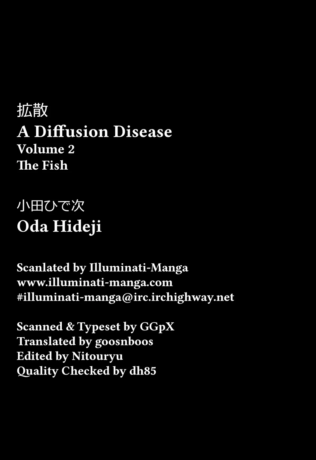 Read A Diffusion Disease Chapter 8 - Extra - The Fish Online