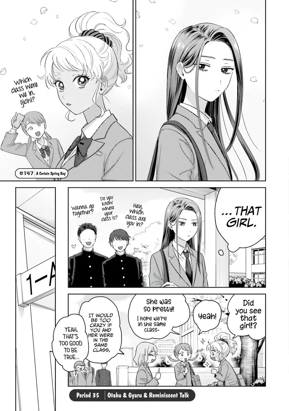 Read Gal Can’t Be Kind to Otaku!? Chapter 35 - Otaku & Gyaru & Reminiscent Talk Online