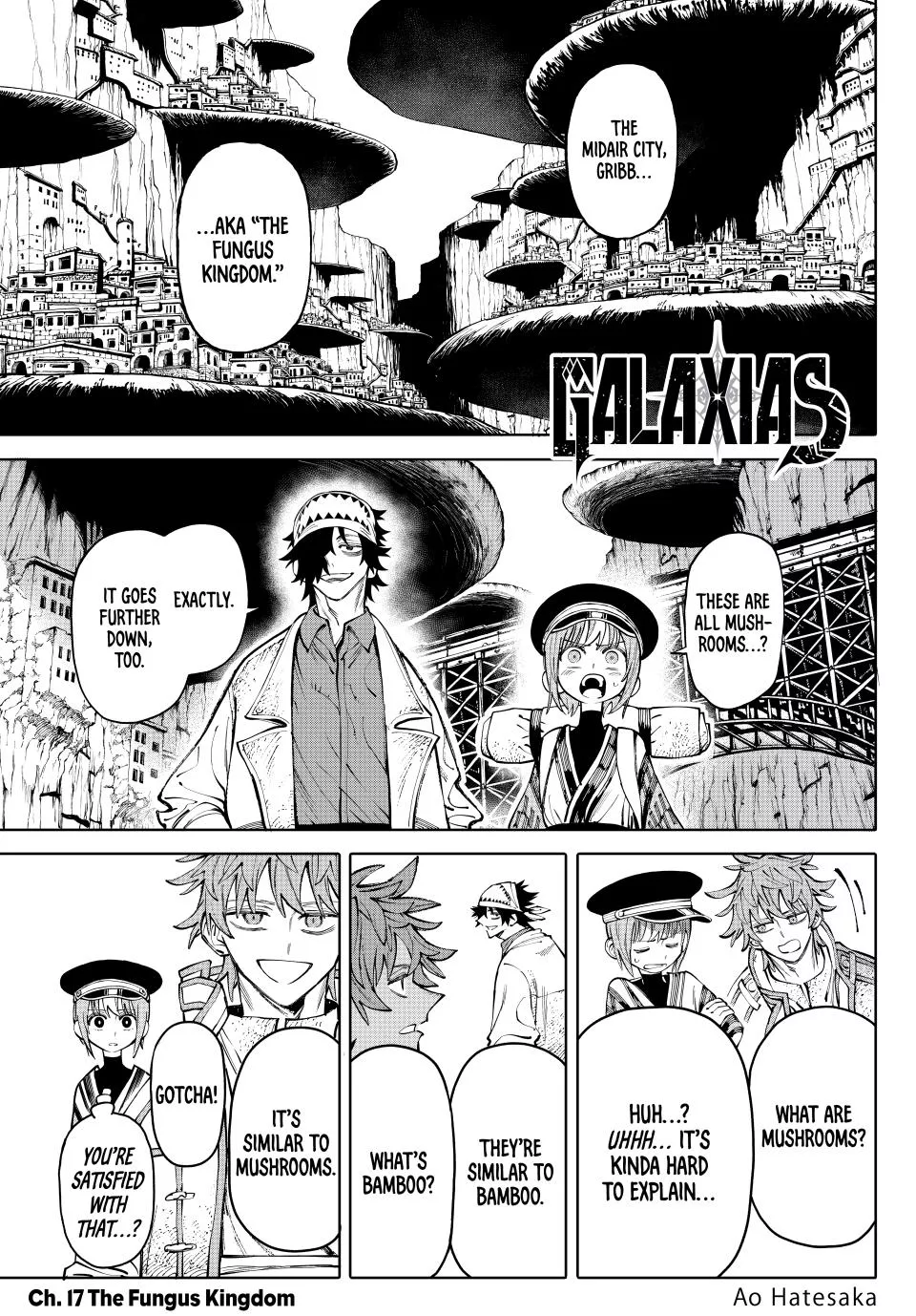 Read GALAXIAS Chapter 17 Online