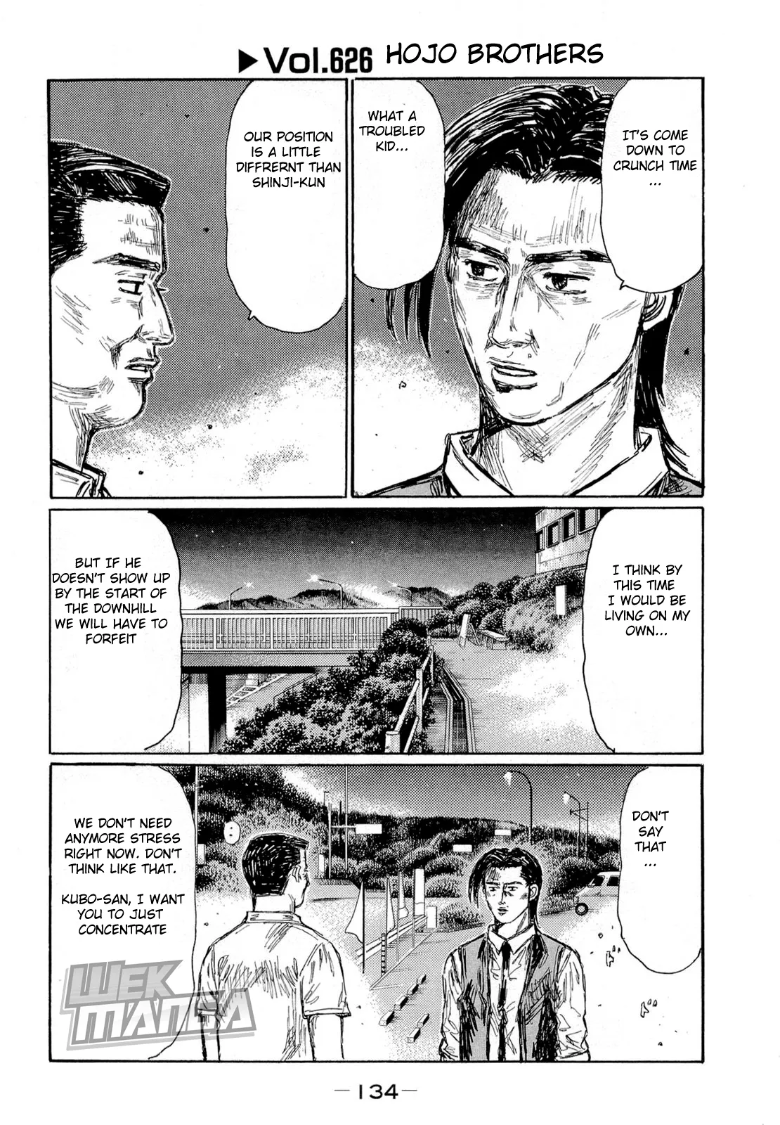 Read Initial D Chapter 626 Online